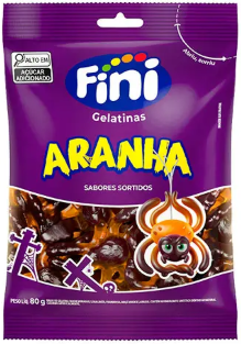 GOMITAS FINI HALLOWEEN ARANA 80G