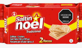Saltín Noel tradicional galleta 200 G