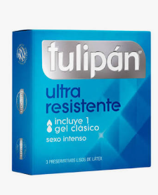 TULIPAN ULTRA RESISTENTE AZUL PRESERVATIVO