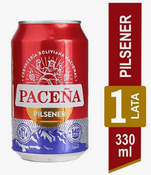 CERVEZA PACEÑA EN LATA 330ML