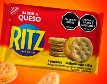RITZ PAQUETE 25BS.