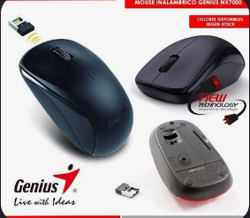 MOUSE GENIUS INALAMBRICO 50BS.