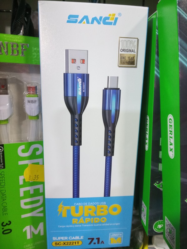CABLE SANCI TURBO RAPIDO 7.1 A