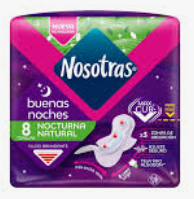 Nosotras nocturna 8 UNID