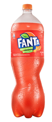 FANTA MANDARINA 2 LTS 14BS.